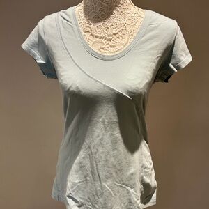 Fila Women's Soft Blue Short Sleeve Tee